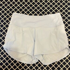 Lululemon Athletica Light Gray Athletic Shorts